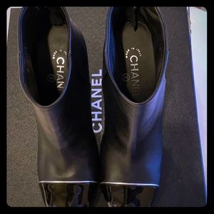 Chanel booties never worn